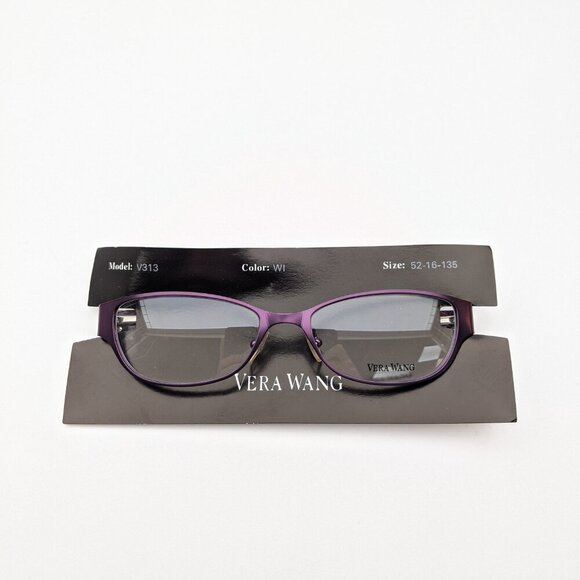 🕶️Vera Wang V313 Eyeglasses 52/16/135 | ALI312🕶️ - Picture 1 of 9